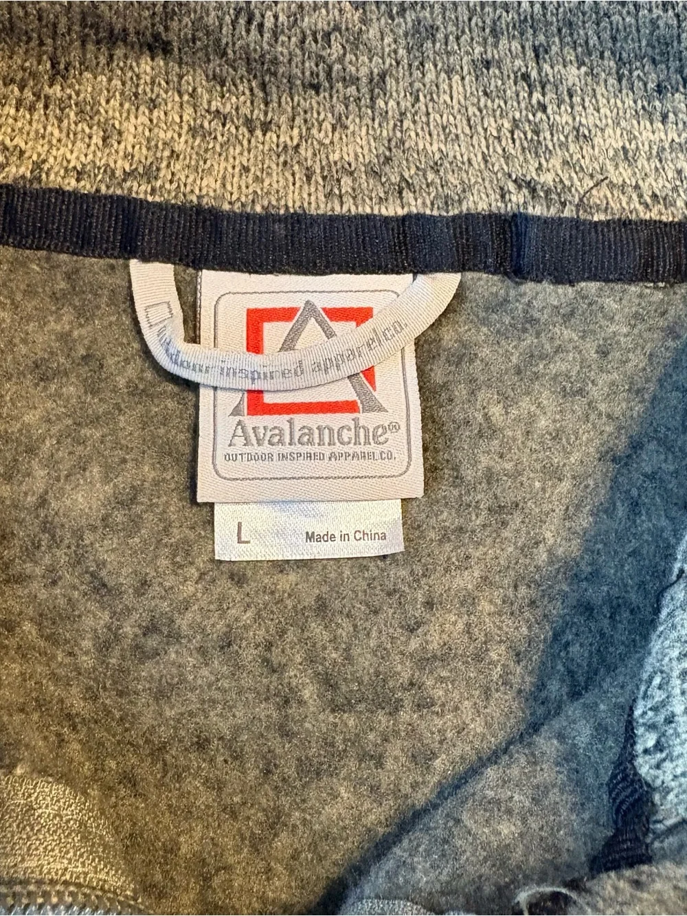 Avalanche Men's 1/4 Zip Fleece Pullover with Sleeve Pocket